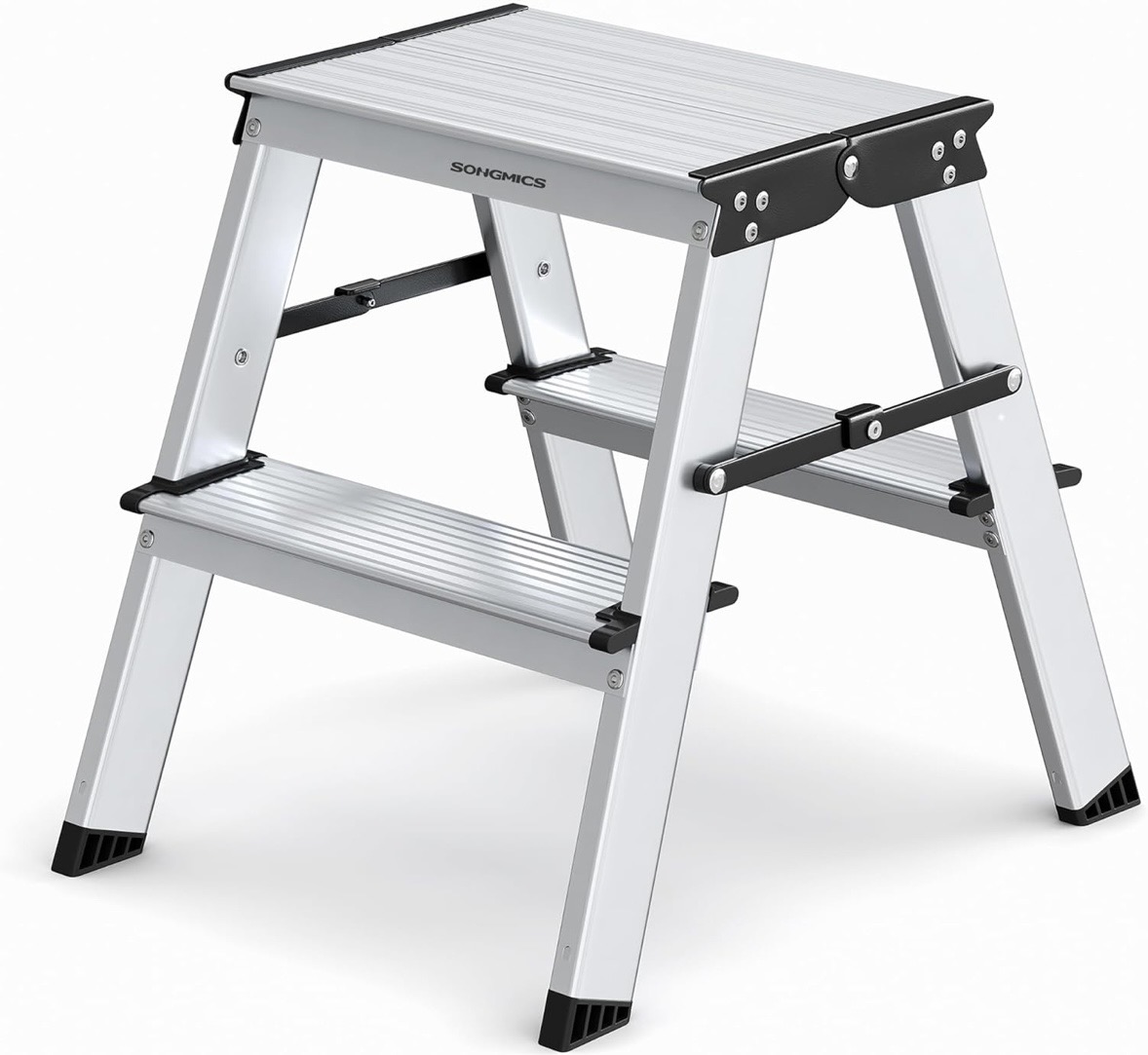 Marchepied pliable à deux marches, charge maximale 150 kg
